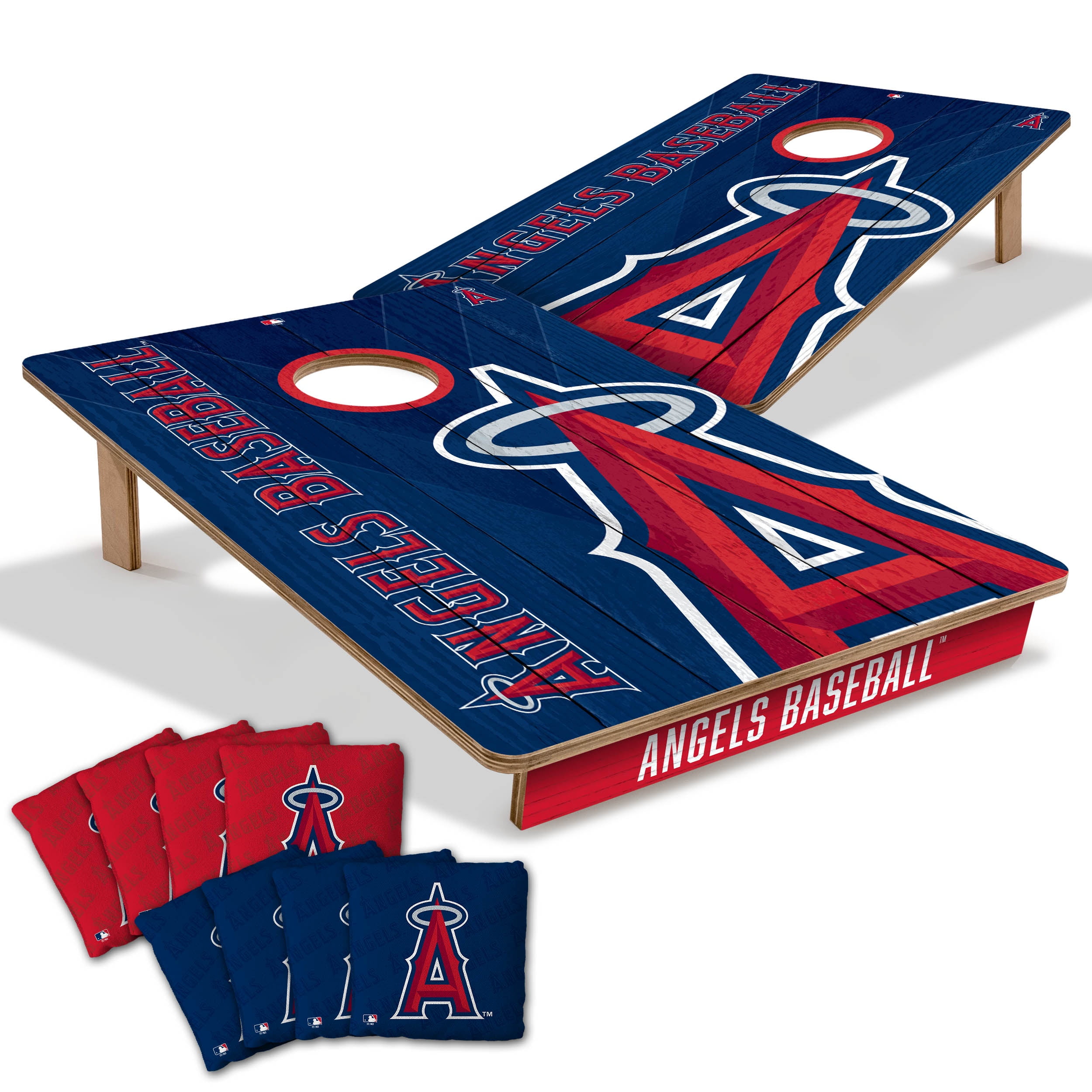 YouTheFan MLB Los Angeles Angels 2' x 3' Cornhole Game