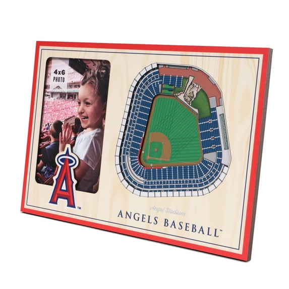 YouTheFan MLB Los Angeles Angels 3D StadiumView Picture Frame