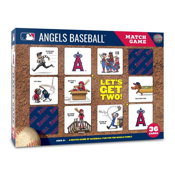 YouTheFan MLB Los Angeles Angels Memory Match Game