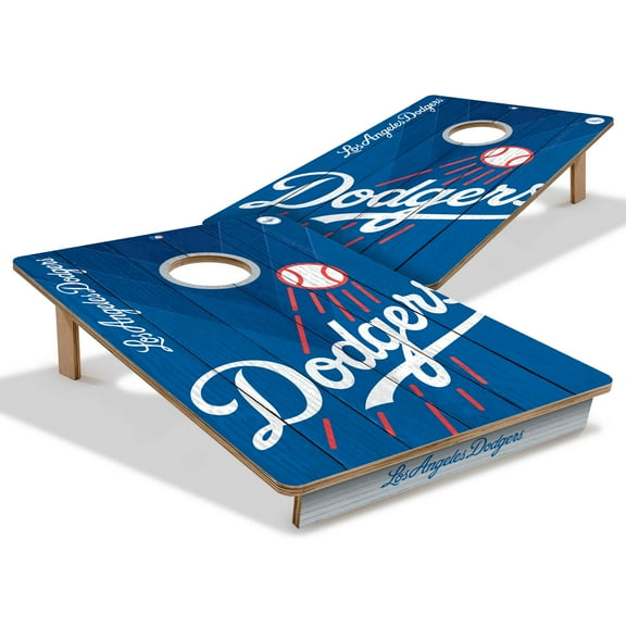 YouTheFan MLB Los Angeles Dodgers 2' x 3' Cornhole Game No Bags