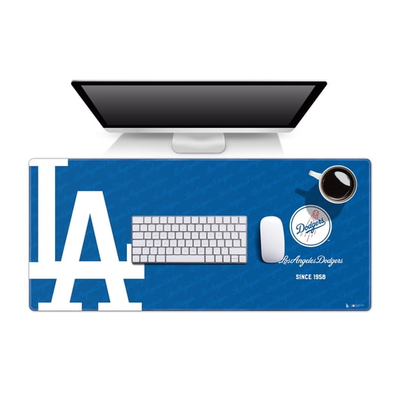 YouTheFan MLB Los Angeles Dodgers Logo Series Desk Pad