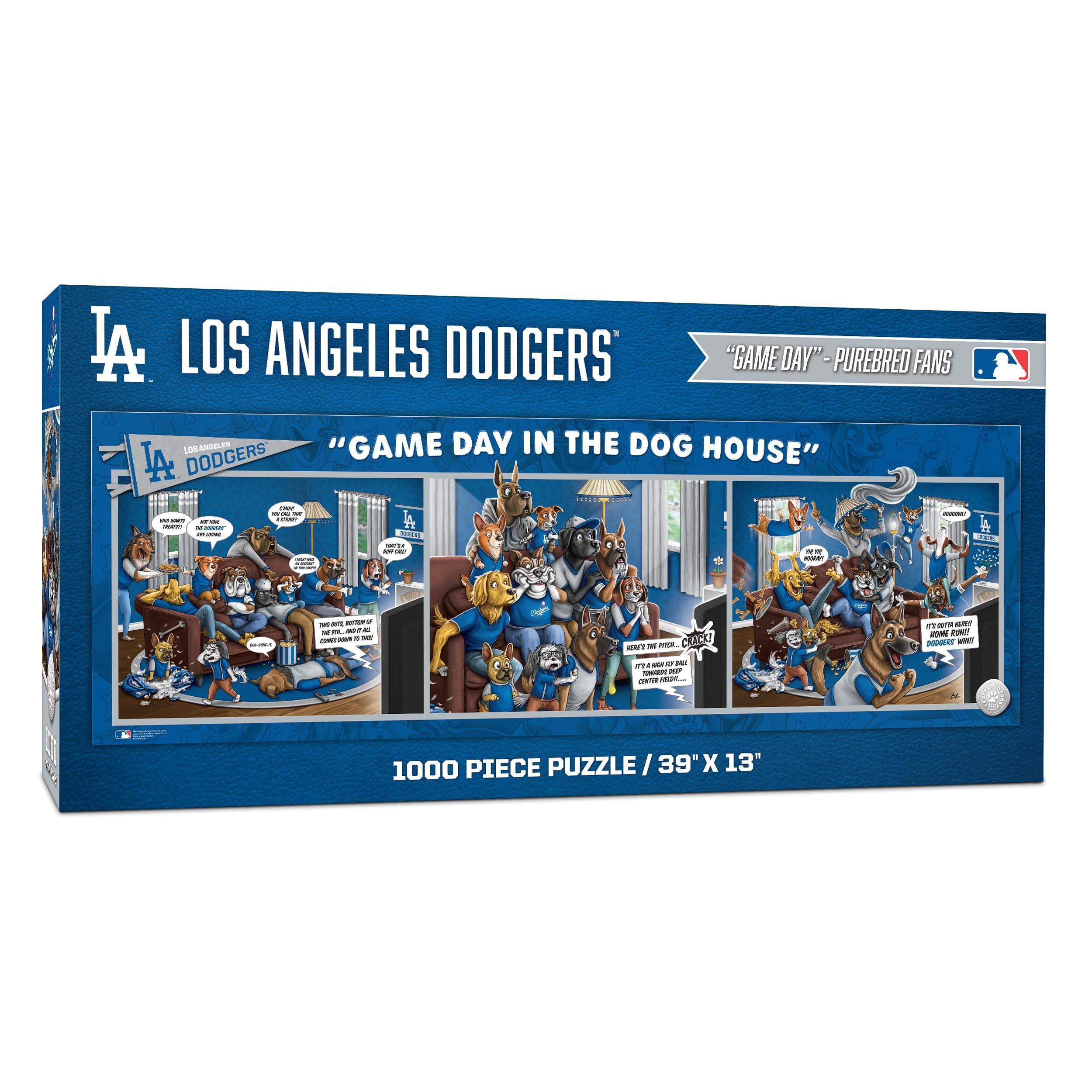 ドジャース ジグソーパズル LosAngeles Dodgers Amazon.com: MasterPieces 1000 Piece Sports Jigsaw Puzzle