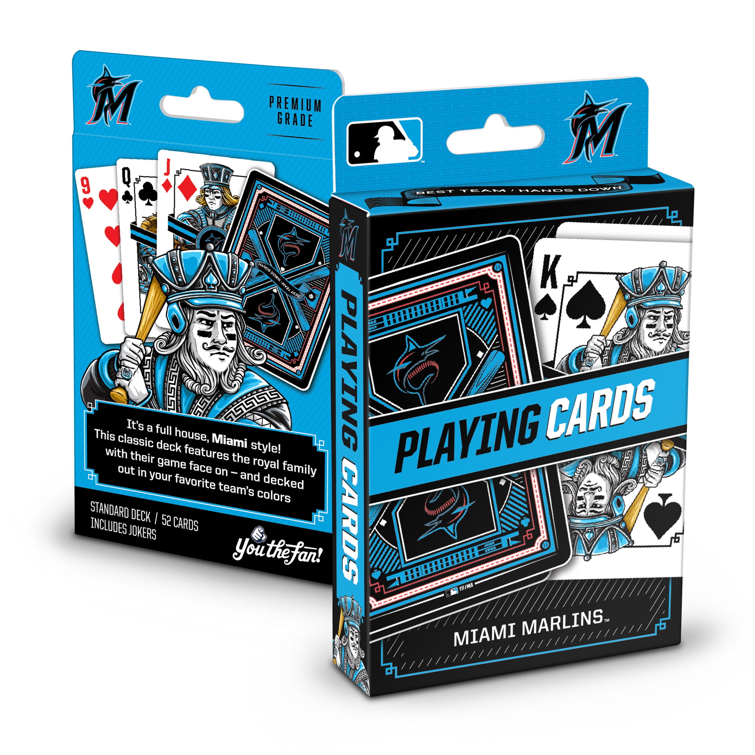 YouTheFan MLB Miami Marlins Classic Series Playing Cards