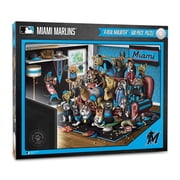 YouTheFan MLB Miami Marlins Purebred Fans Nailbiter Puzzle - 500 PC