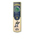 thumbnail image 1 of Milwaukee Brewers 8'' x 32'' 3D StadiumView Banner, 1 of 3