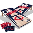 thumbnail image 1 of YouTheFan MLB Minnesota Twins 2' x 4' Cornhole Game, 1 of 6