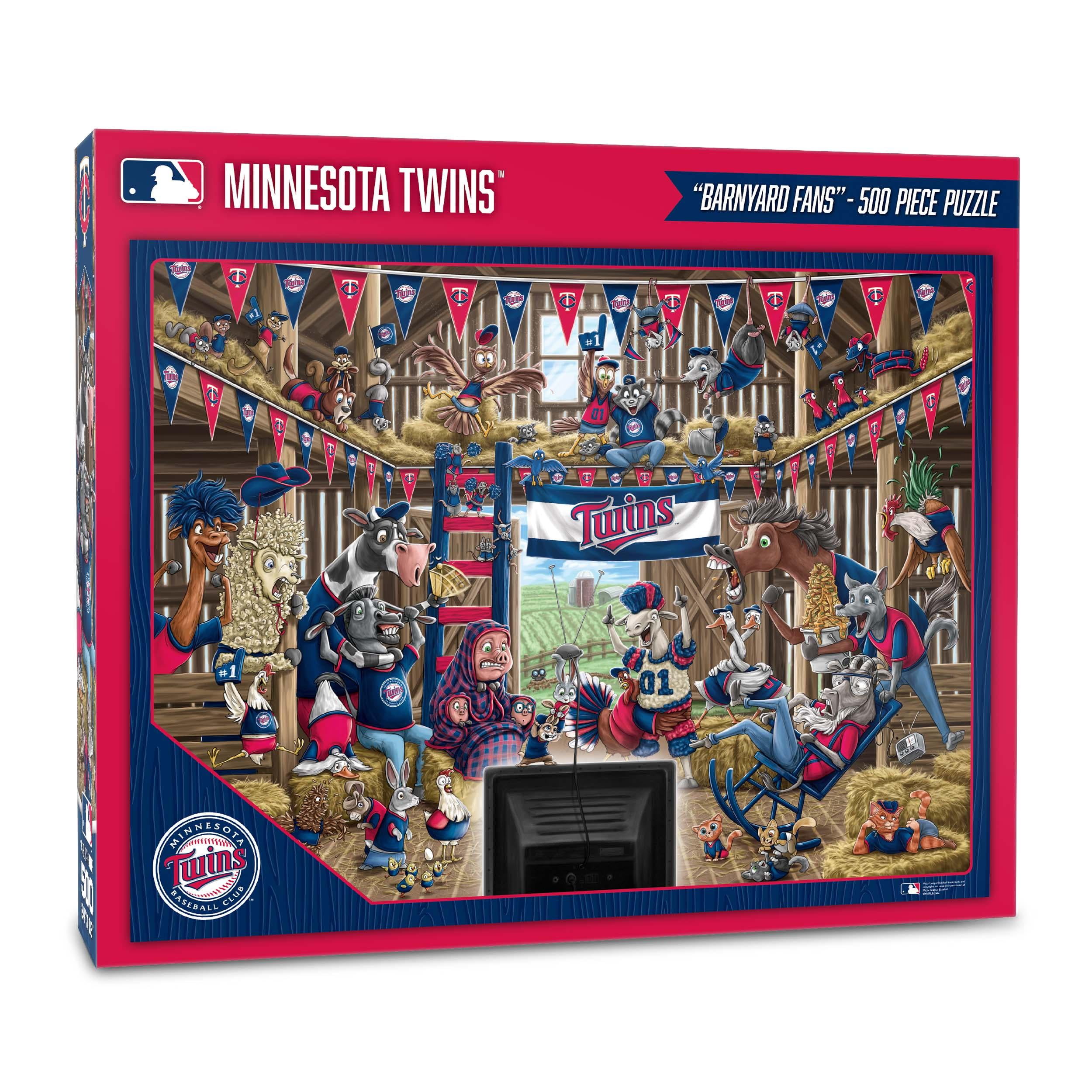 MLB New York Mets Barnyard Fans Puzzle 500 Piece 18 X 24