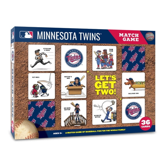 YouTheFan MLB Minnesota Twins Memory Match Game