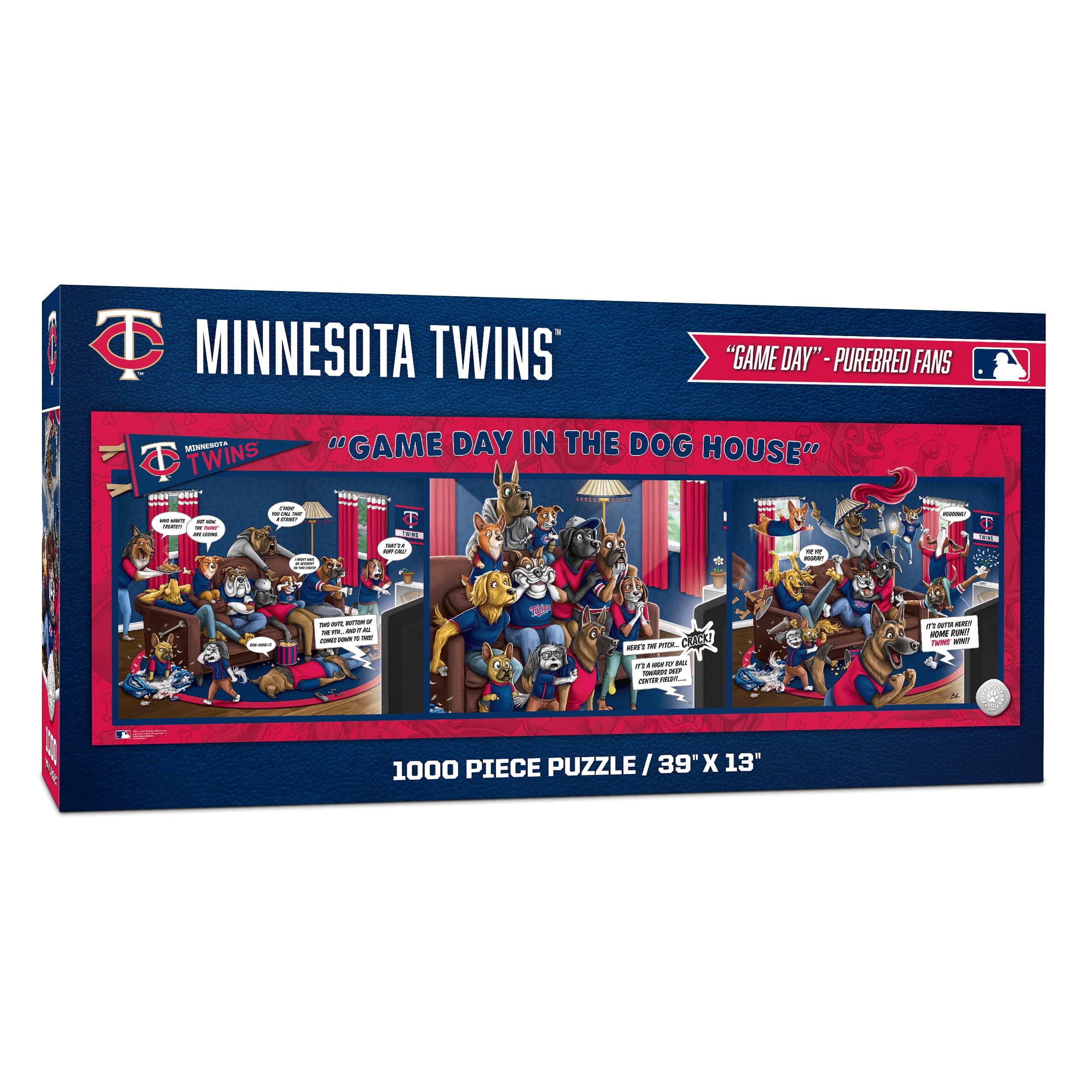 MasterPieces Puzzle Minnesota Twins T.C. Bear Mascot BRXLZ Puzzle