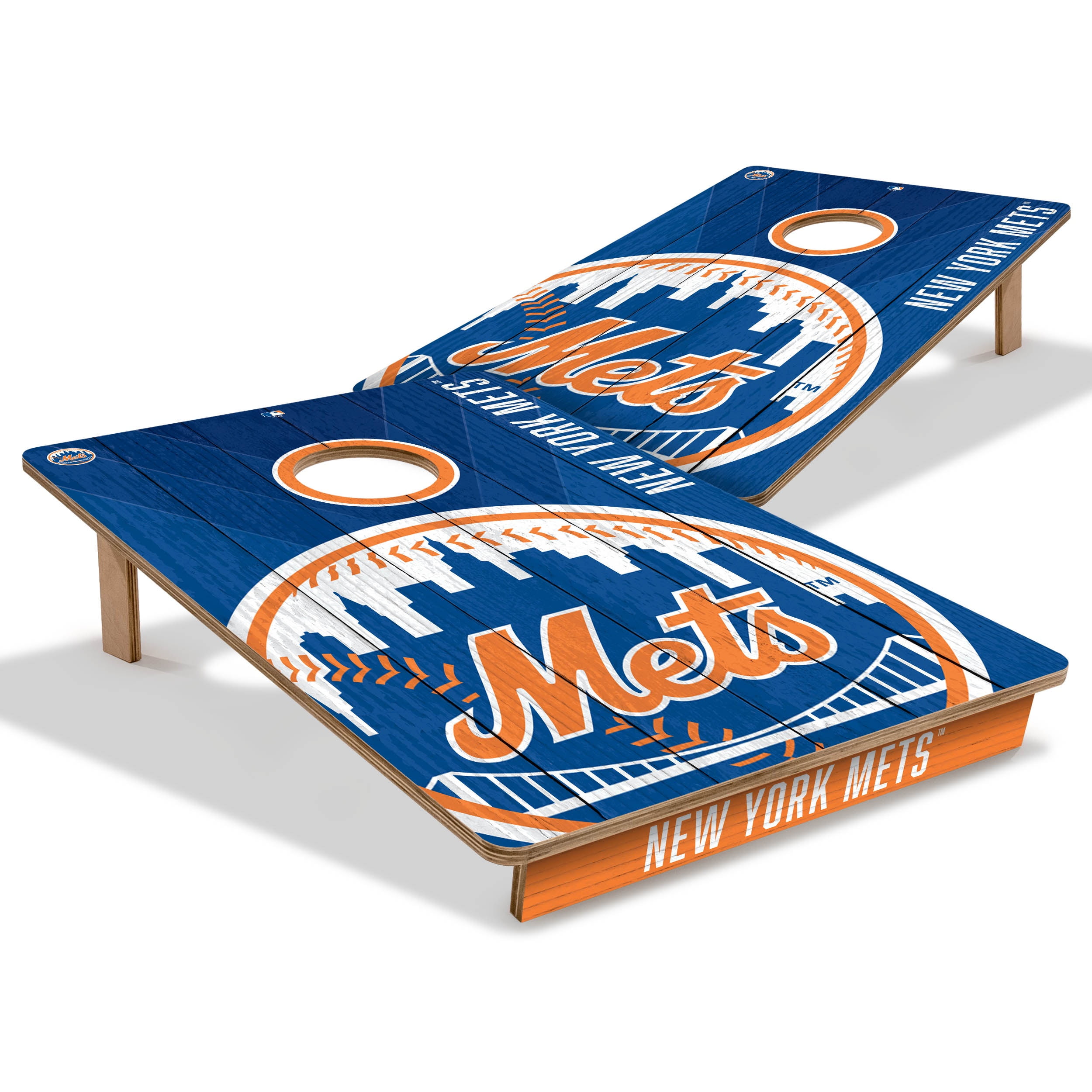 YouTheFan MLB New York Mets 2' x 3' Cornhole Game No Bags