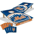 thumbnail image 1 of YouTheFan MLB New York Mets 2' x 3' Cornhole Game, 1 of 6