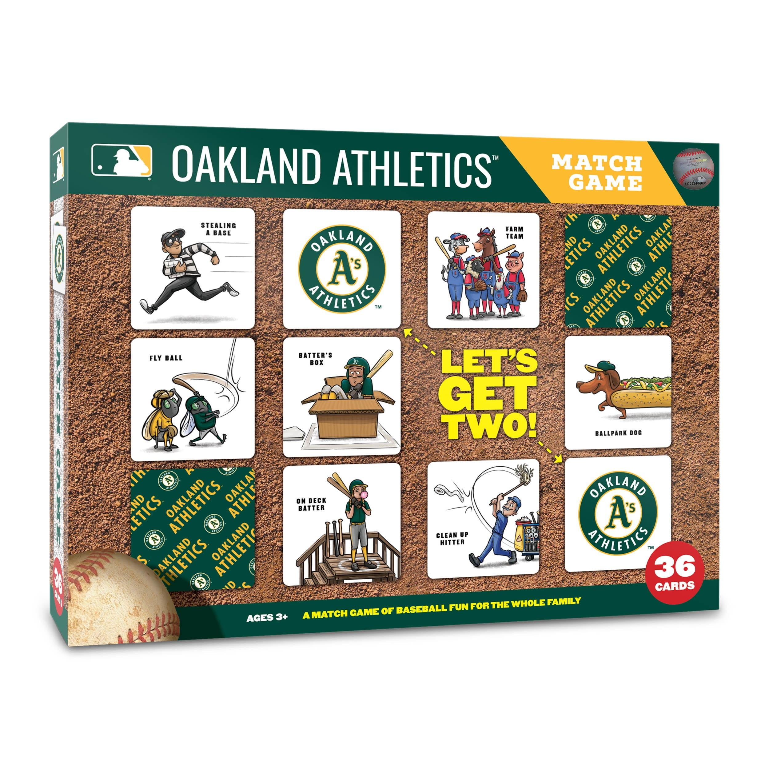 YouTheFan MLB Oakland Athletics Memory Match Game
