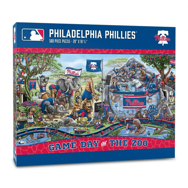 YouTheFan MLB Philadelphia Phillies Puzzle - 500 Piece Activity