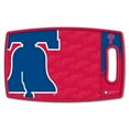 thumbnail image 1 of YouTheFan MLB Philadelphia Phillies Logo Series Cutting Board, 1 of 5