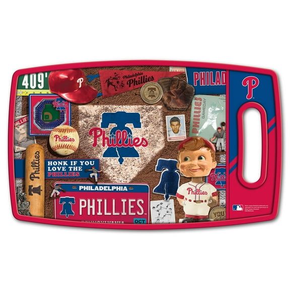 Philadelphia Phillies Retro Series Cutting Board