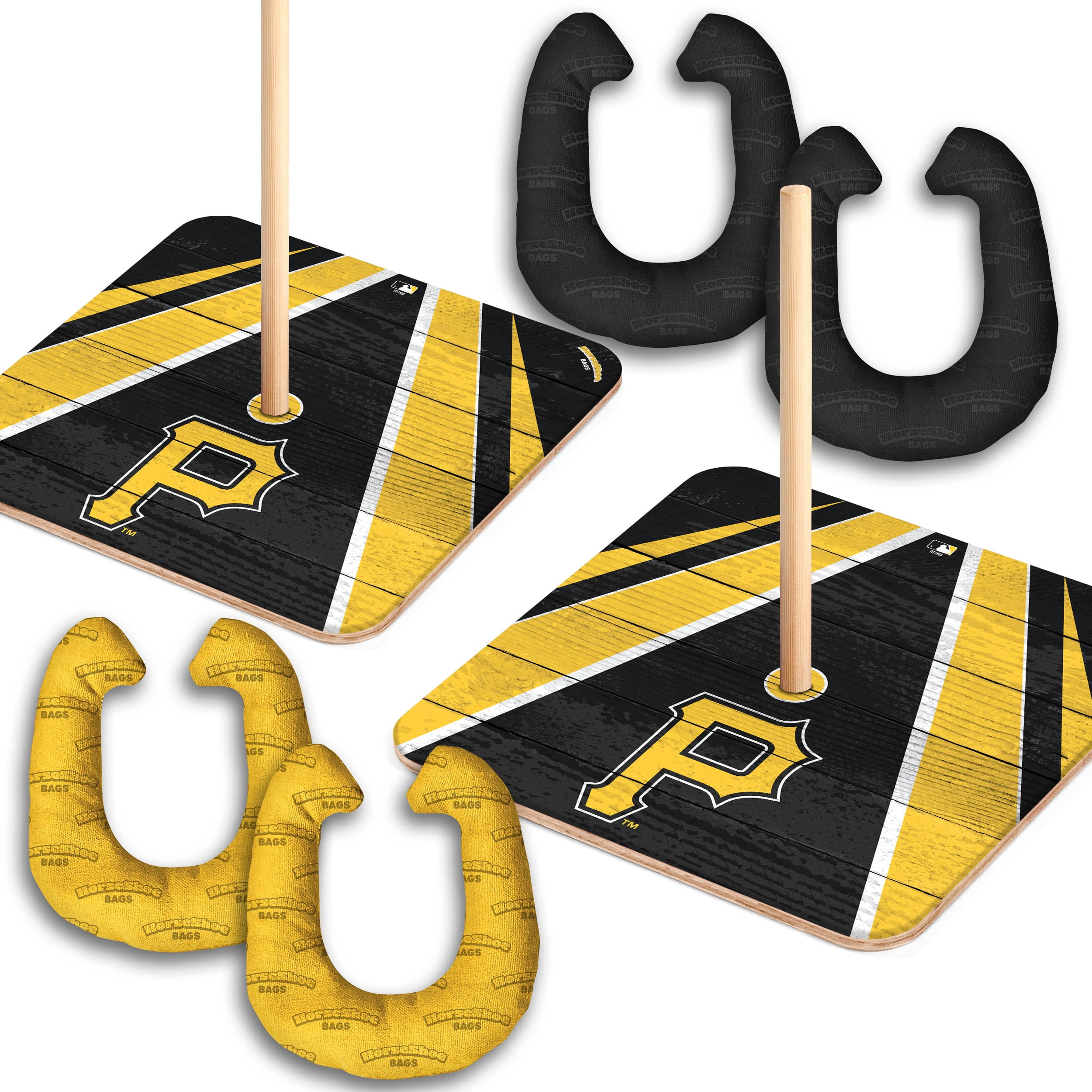YouTheFan MLB Pittsburgh Pirates Horseshoe Bags