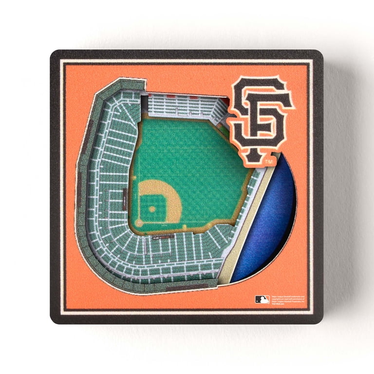 YouTheFan MLB San Francisco Giants 3D StadiumView Magnet - Walmart.com