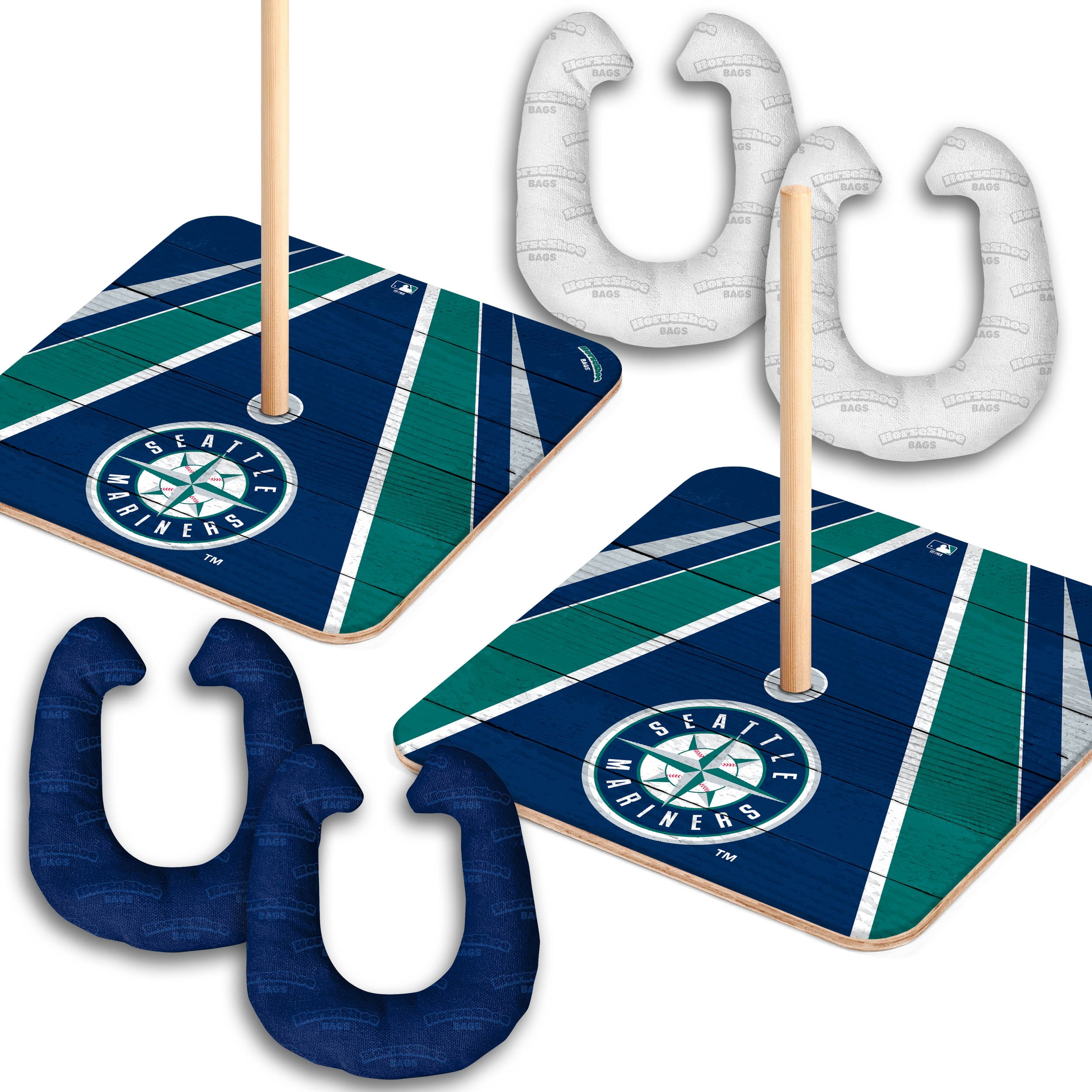 YouTheFan MLB Seattle Mariners Horseshoe Bags