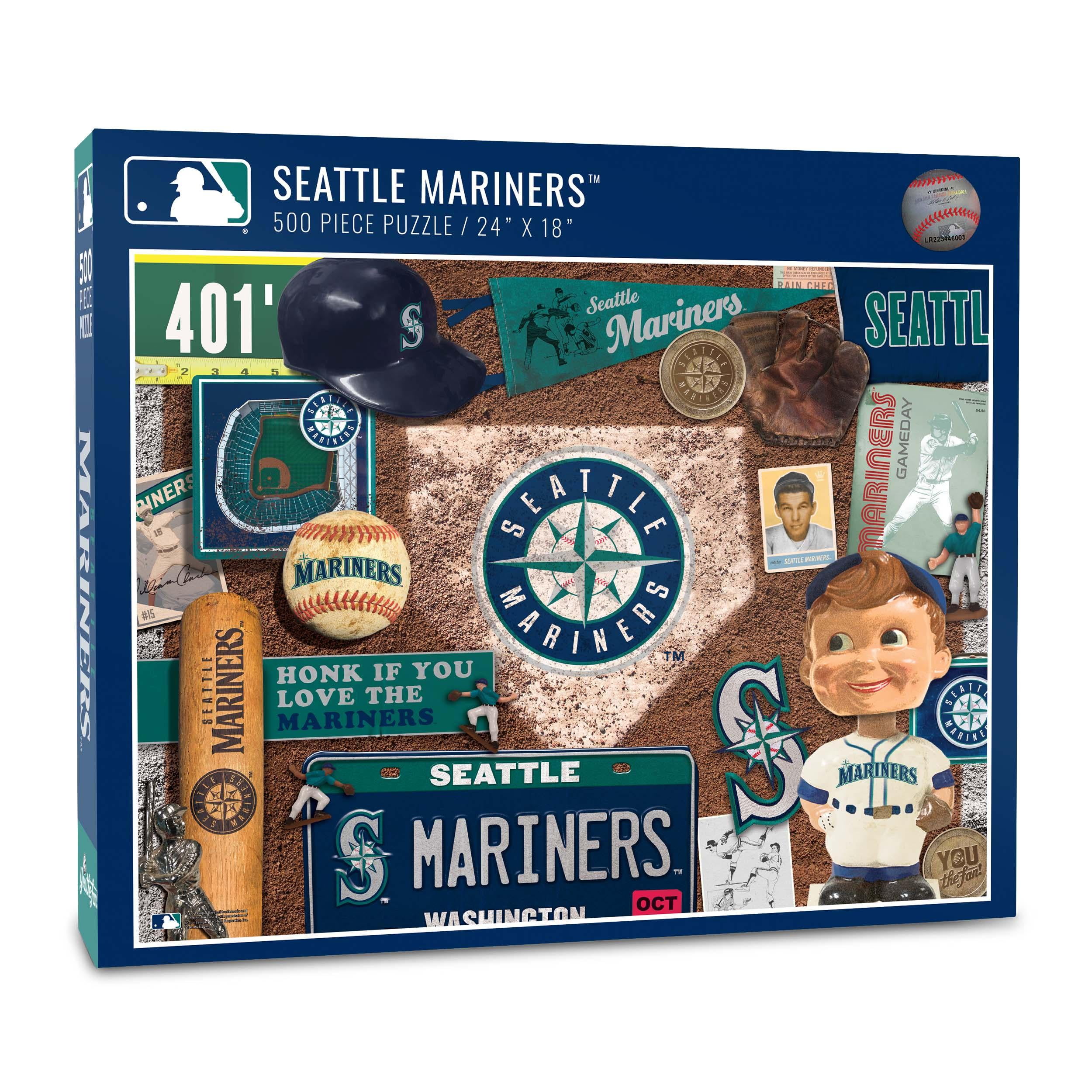 Seattle Mariners Retro Series 500 PC Jigsaw Puzzle - Iconic