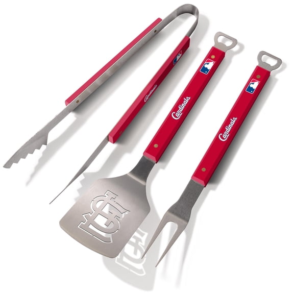 YouTheFan MLB St. Louis Cardinals Spirit Series 3pc BBQ Set