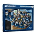 thumbnail image 1 of YouTheFan MLB Tampa Bay Rays Purebred Fans 500pc Puzzle - "A Real Nailbiter", 1 of 5