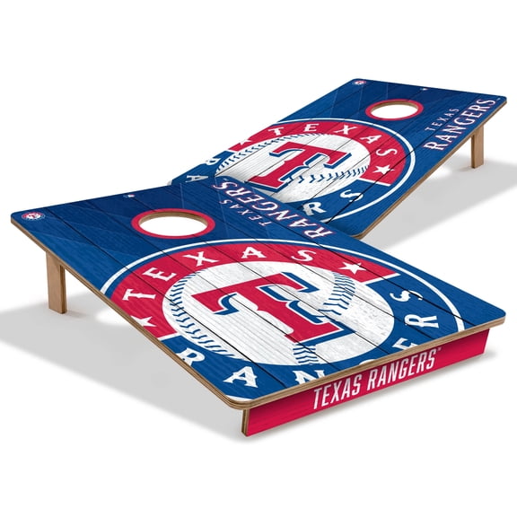 YouTheFan MLB Texas Rangers 2' x 3' Cornhole Game No Bags