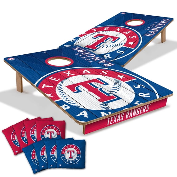 YouTheFan MLB Texas Rangers 2' x 3' Cornhole Game