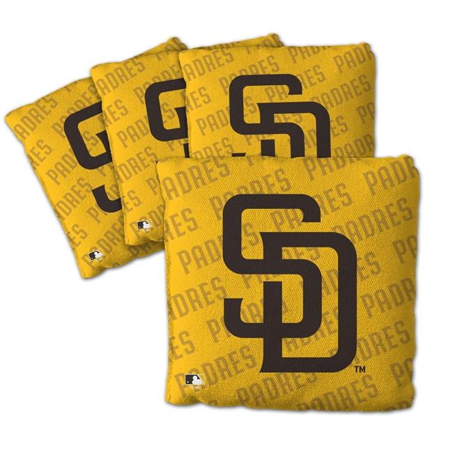 MLB San Diego Padres Cornhole Bags - 4PK - Yellow