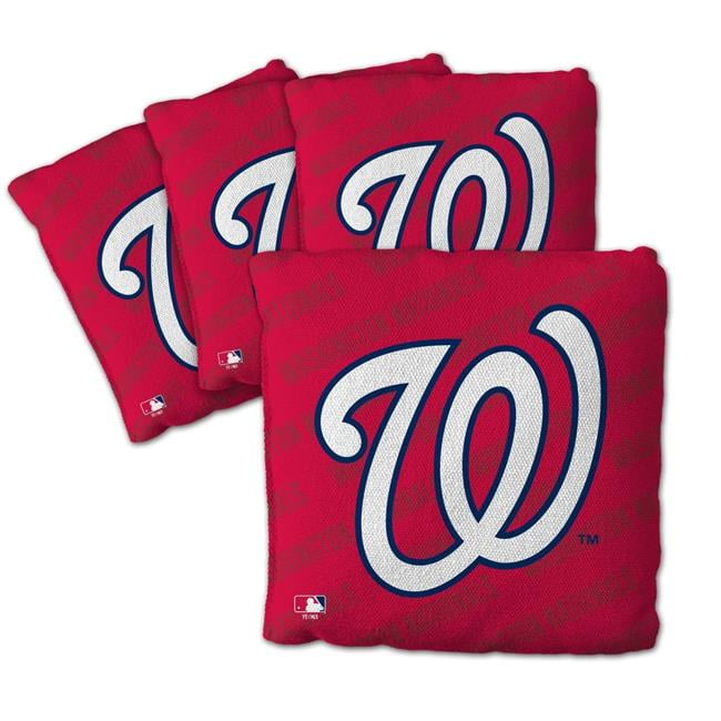 MLB Washington Nationals Cornhole Bags - 4PK - Red