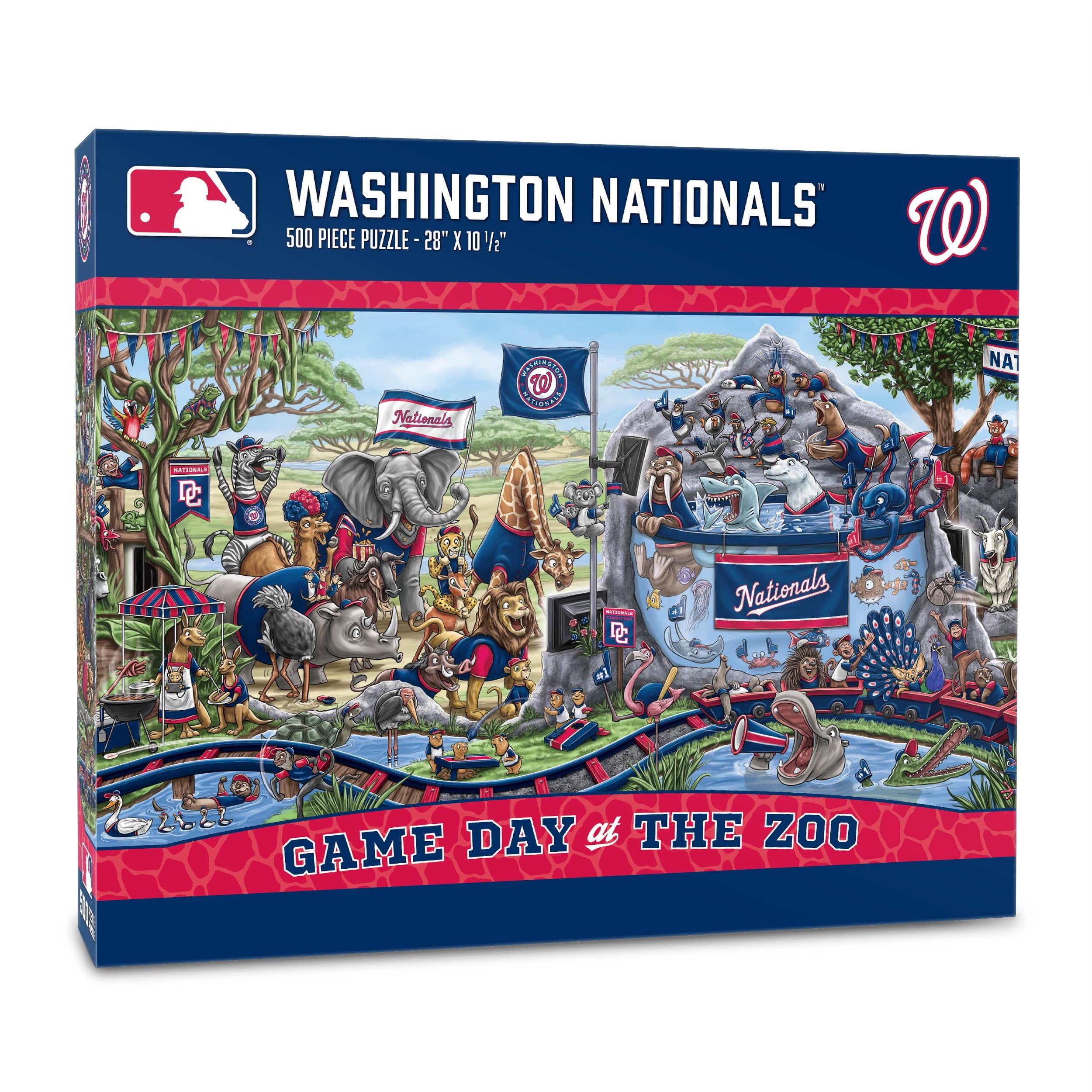 YouTheFan MLB New York Mets Game Day at the Zoo - 500 pc Puzzle