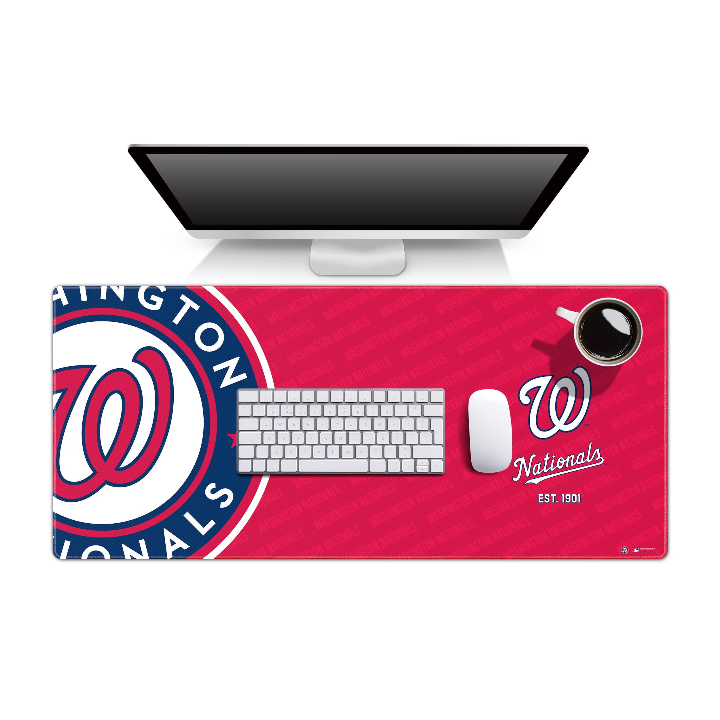 YouTheFan MLB Washington Nationals Logo Series Desk Pad