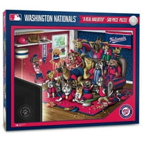 Washington Nationals Purebred Fans 18'' x 24'' A Real Nailbiter 500-Piece Puzzle