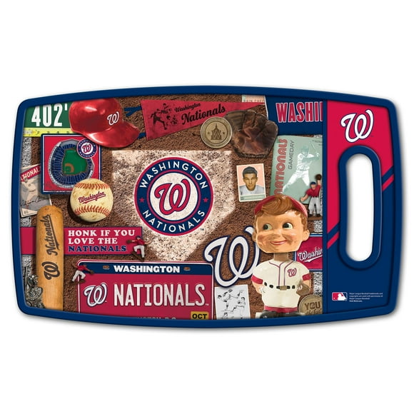 Washington Nationals Retro Series Cutting Board
