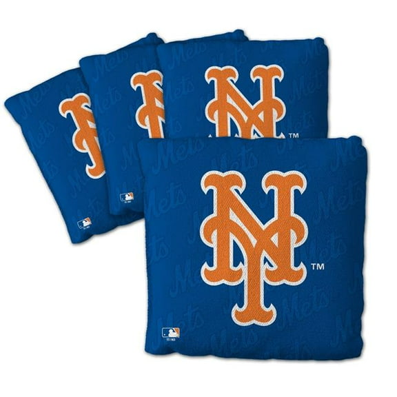 MLB New York Mets Cornhole Bags - 4PK - Blue