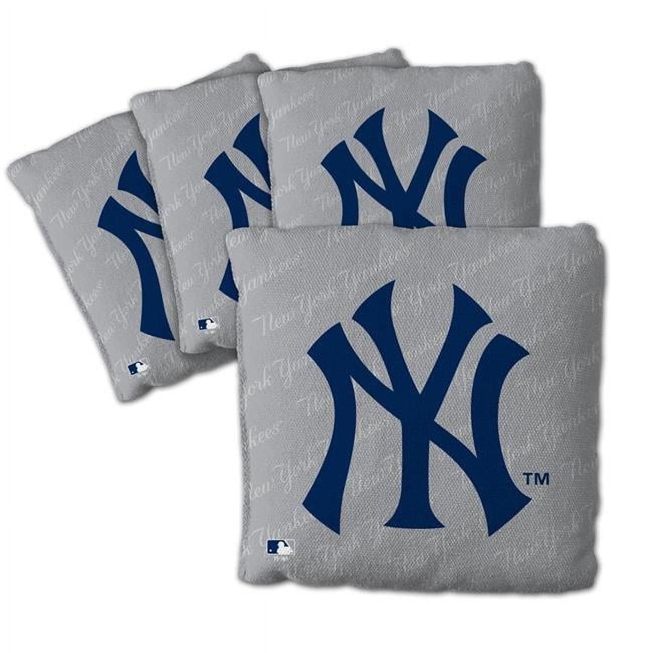 MLB New York Yankees Cornhole Bags - 4PK - Grey