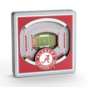 YouTheFan NCAA Alabama Crimson Tide 3D StadiumView Magnet