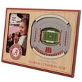 thumbnail image 1 of IDNA Alabama Crimson Tide 3D StadiumViews Picture Frame, 1 of 5