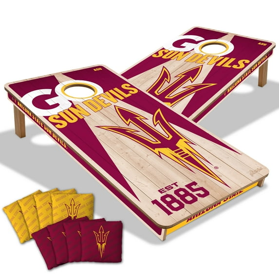 YouTheFan NCAA Arizona State Sun Devils 2' x 4' Cornhole Game