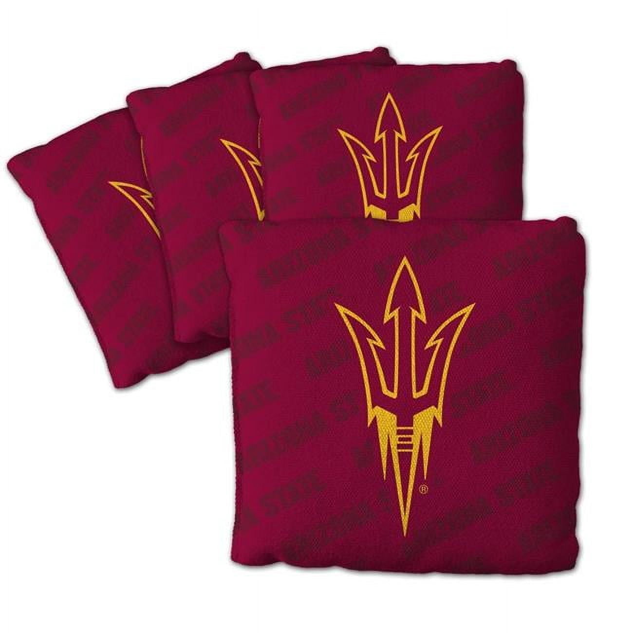 NCAA Arizona State Sun Devils Cornhole Bags - 4PK - Maroon