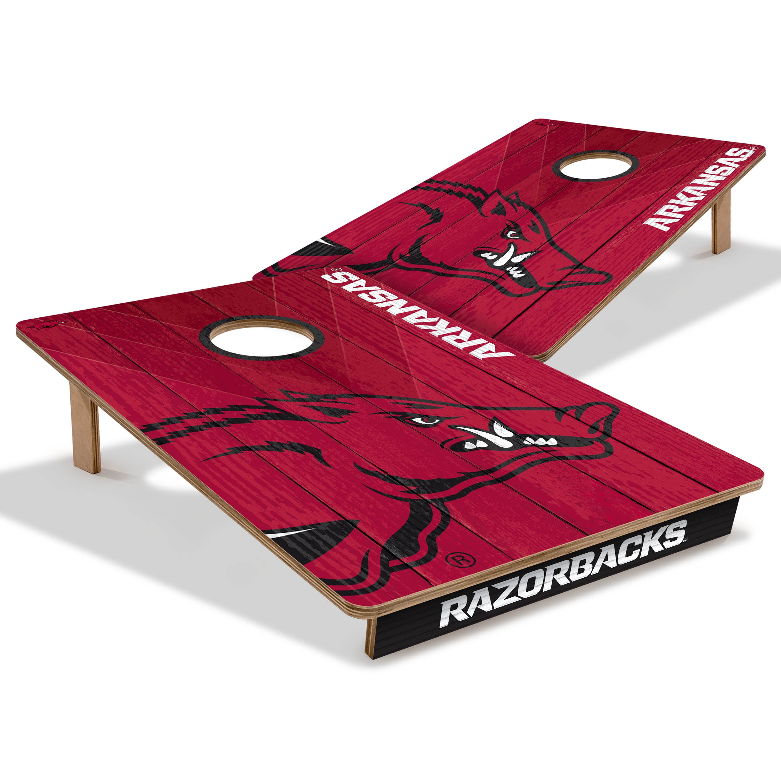 YouTheFan NCAA Arkansas Razorbacks 2' x 3' Cornhole Game No Bags