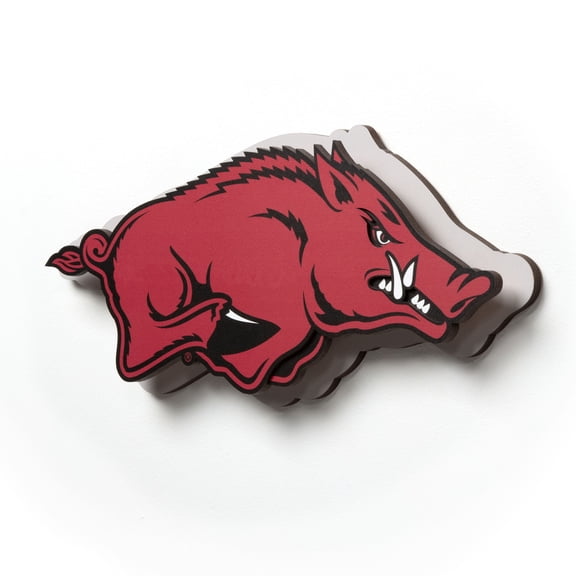 YouTheFan NCAA Arkansas Razorbacks 3DX Die Cut Wall Art