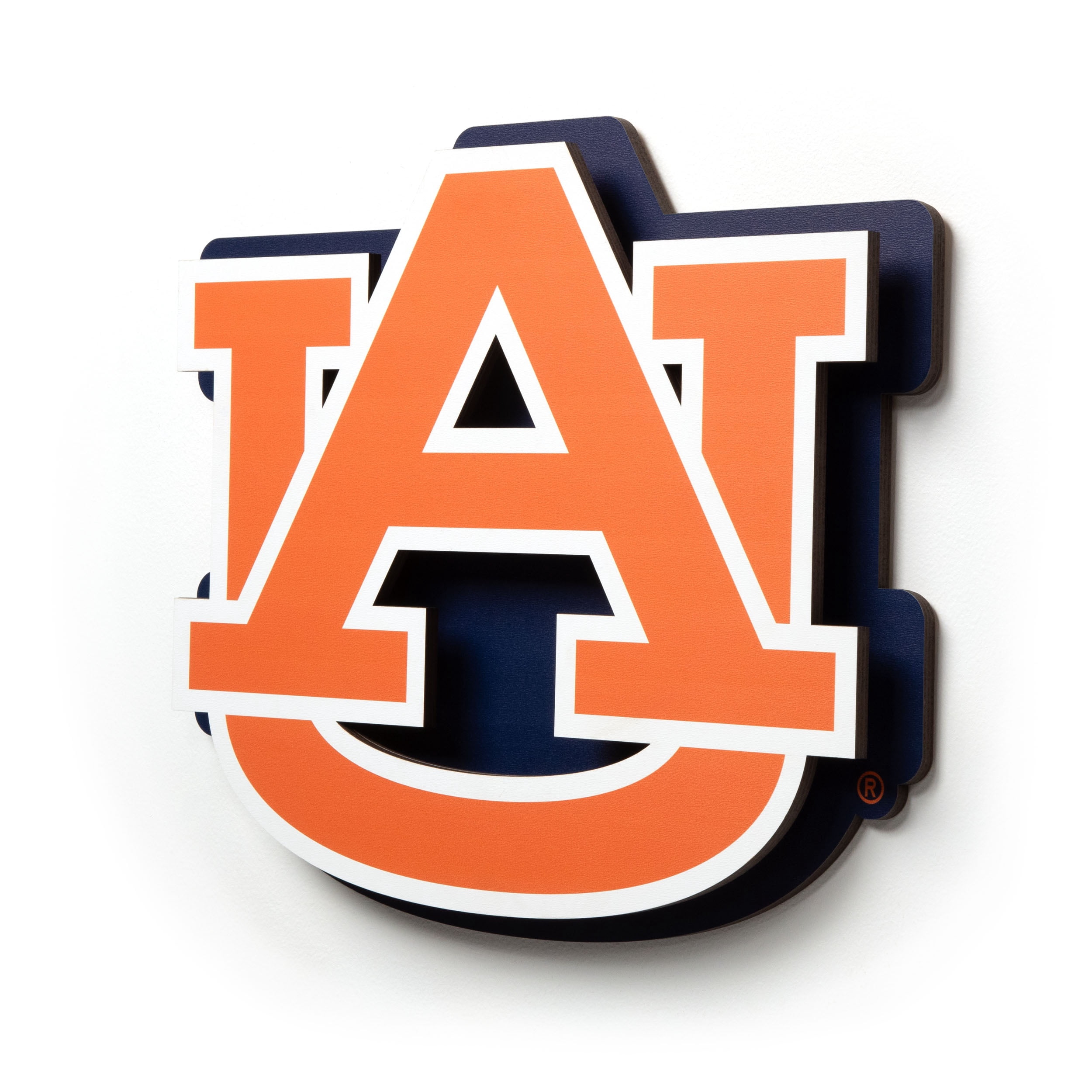 YouTheFan NCAA Auburn Tigers 3DX Die Cut Wall Art