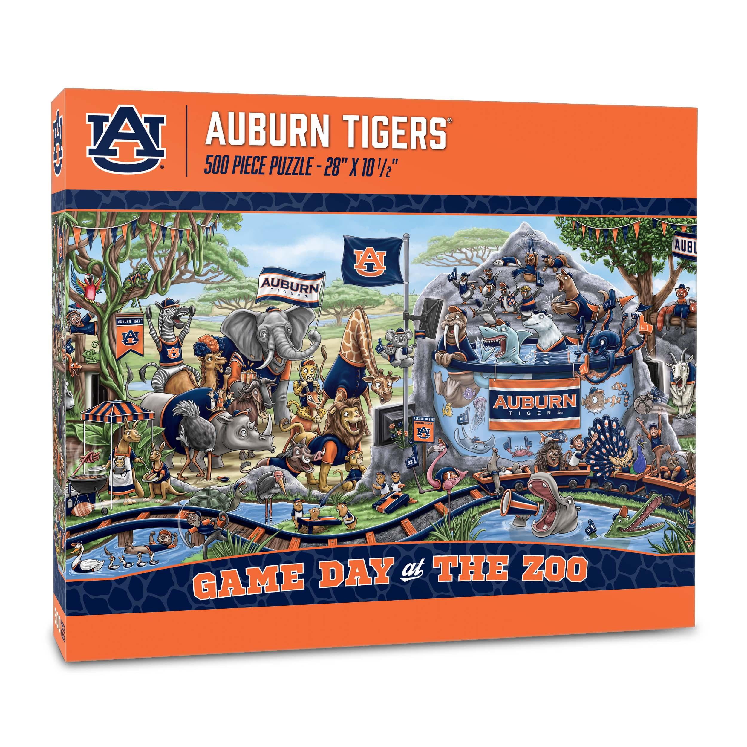 YouTheFan NCAA Auburn Tigers Game Day at the Zoo - 500 pc Puzzle