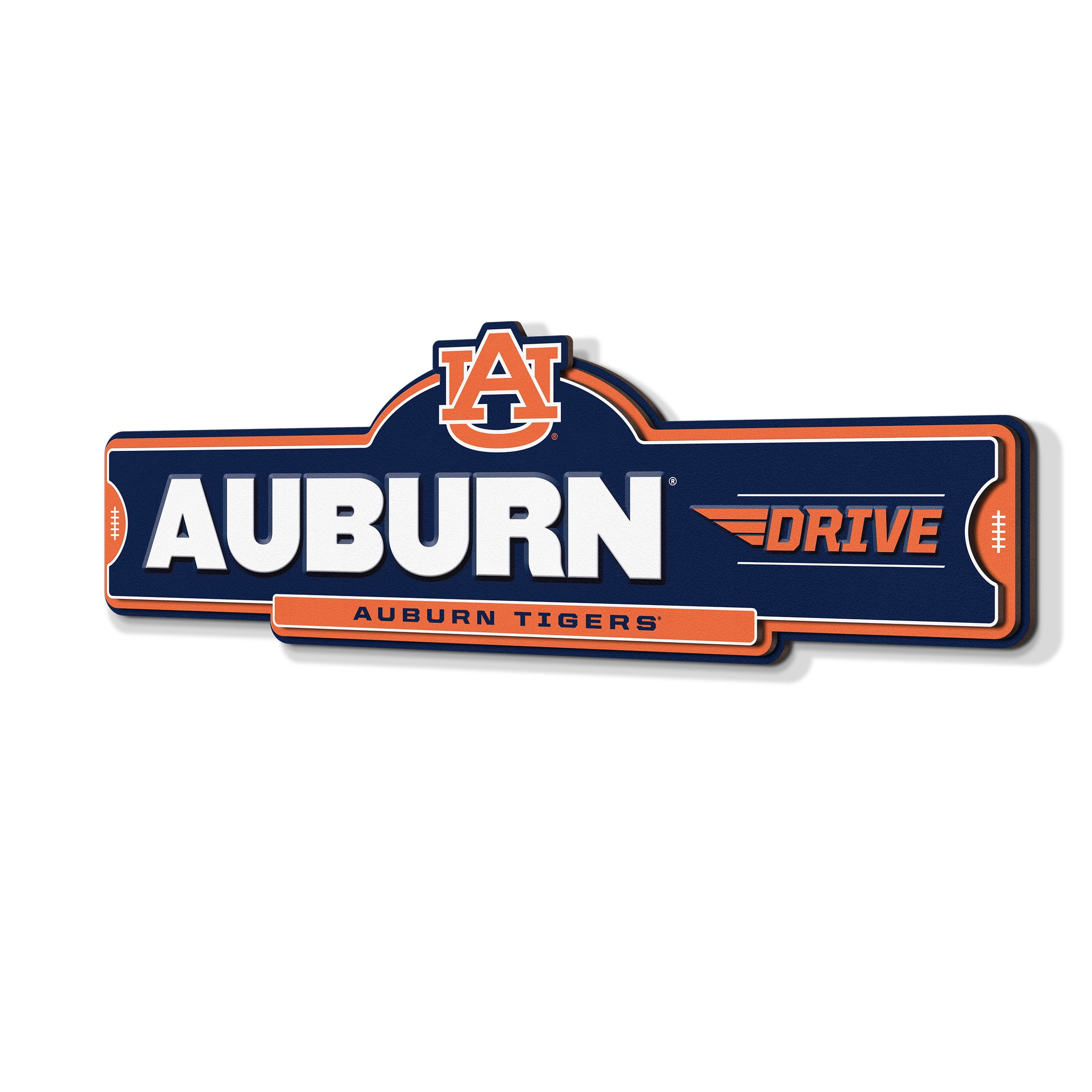 YouTheFan NCAA Auburn Tigers Street Sign
