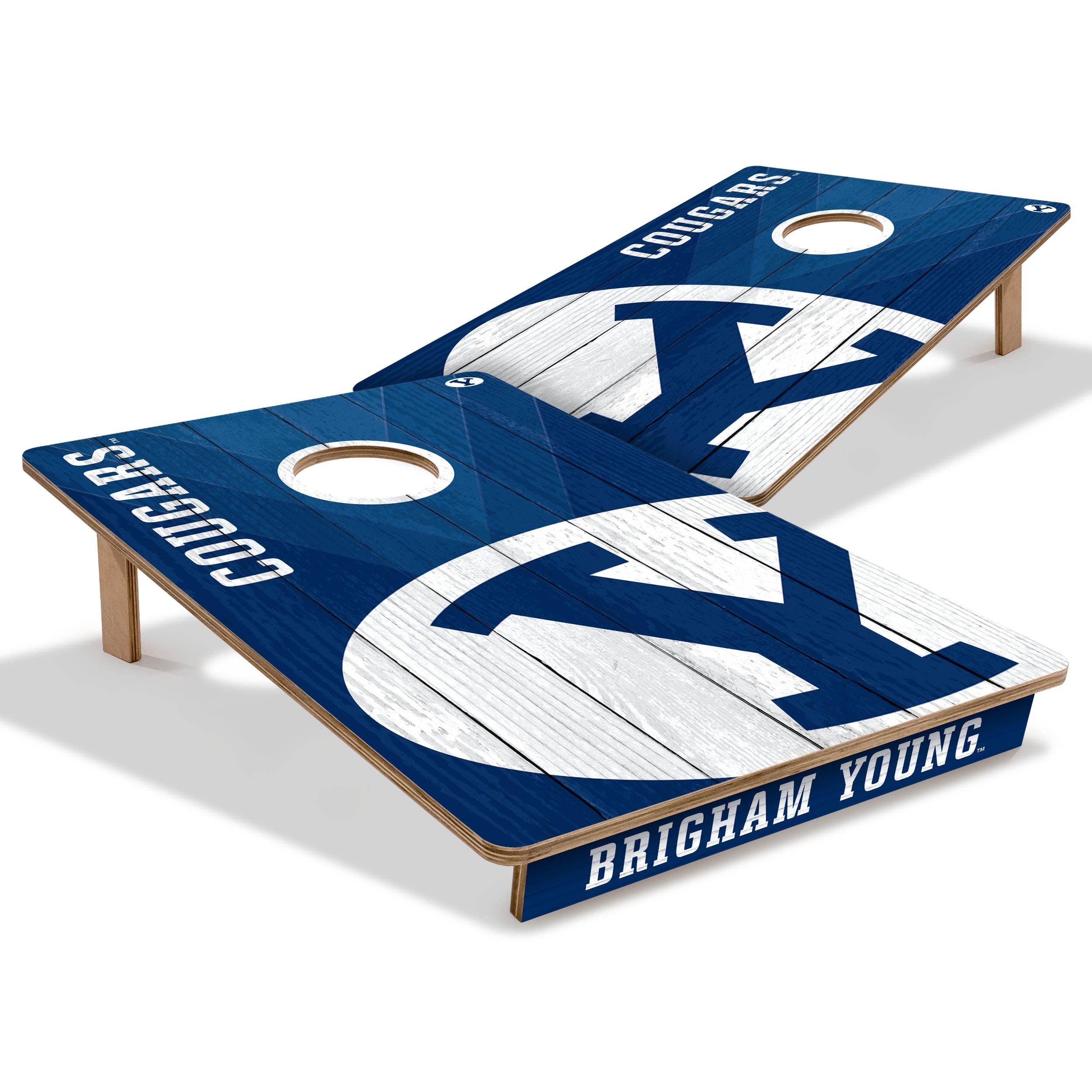 YouTheFan NCAA BYU Cougars 2' x 3' Cornhole Game No Bags