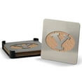 thumbnail image 1 of BYU Cougars 4-Piece Coaster Set, 1 of 2