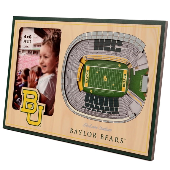 IDNA Baylor Bears 3D StadiumViews Picture Frame