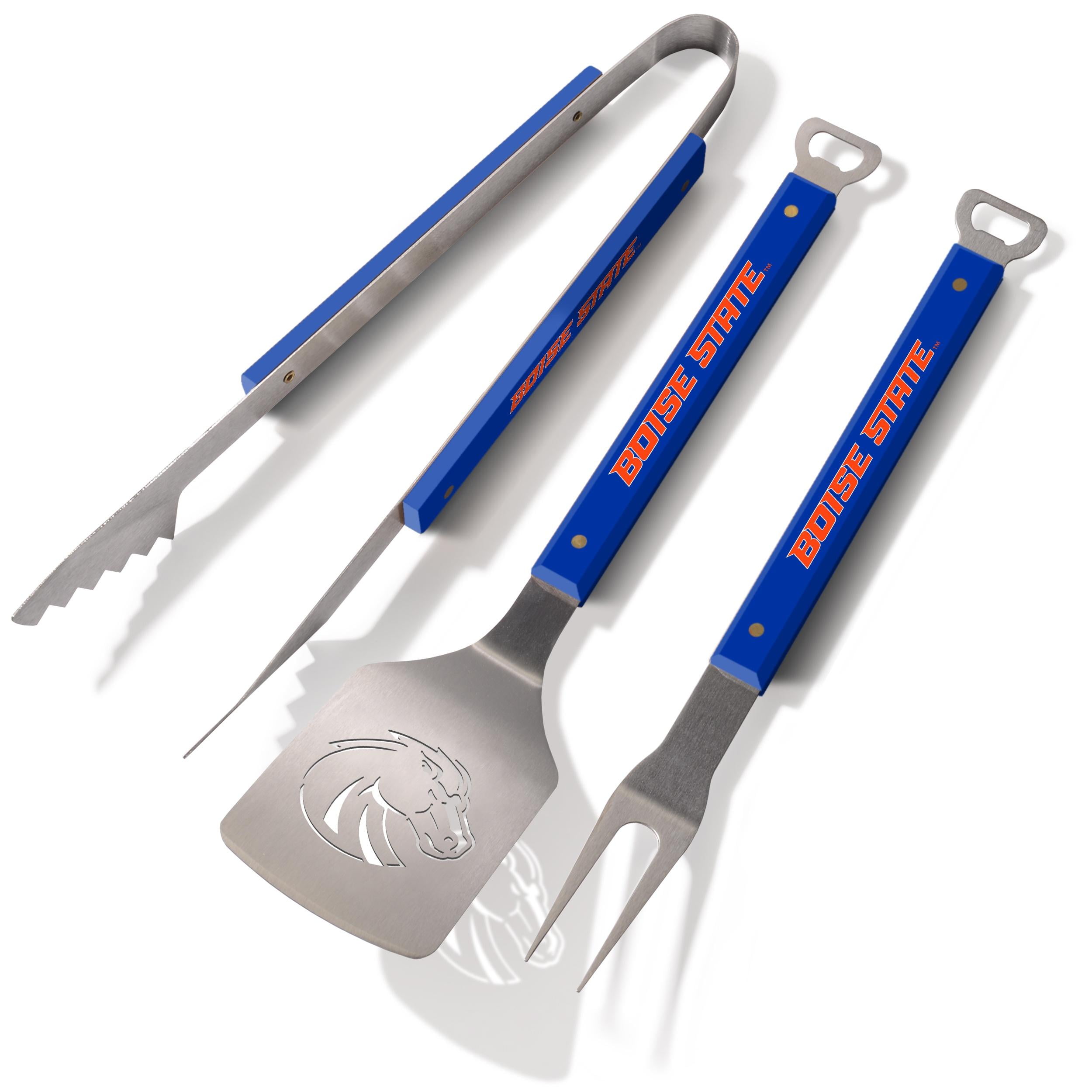 YouTheFan NCAA Boise State Broncos Spirit Series 3pc BBQ Set