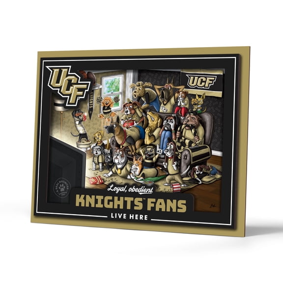YouTheFan NCAA Central Florida Knights Purebred Fans Wall Art