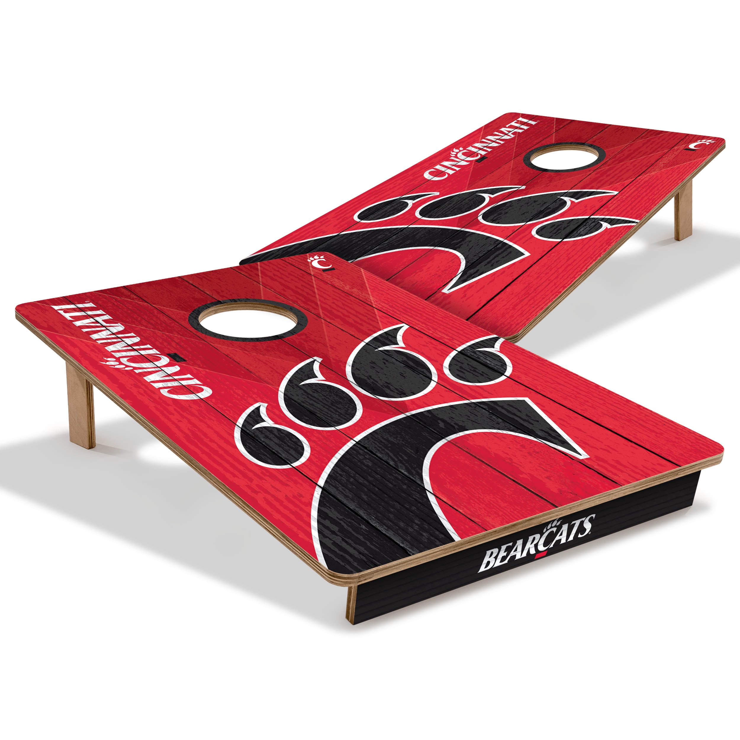 YouTheFan NCAA Cincinnati Bearcats 2' x 3' Cornhole Game No Bags